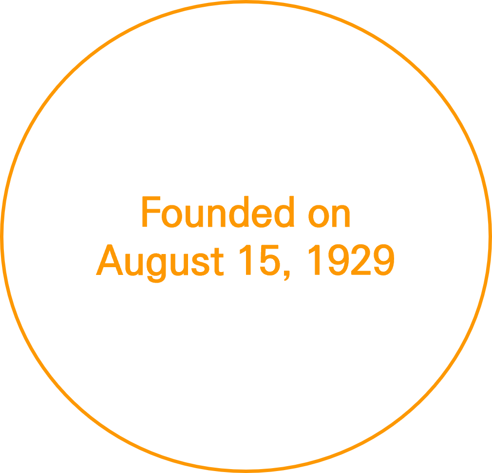 Founded August 15, 1929